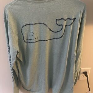 Vineyard Vines Teal Long Sleeve Shirt